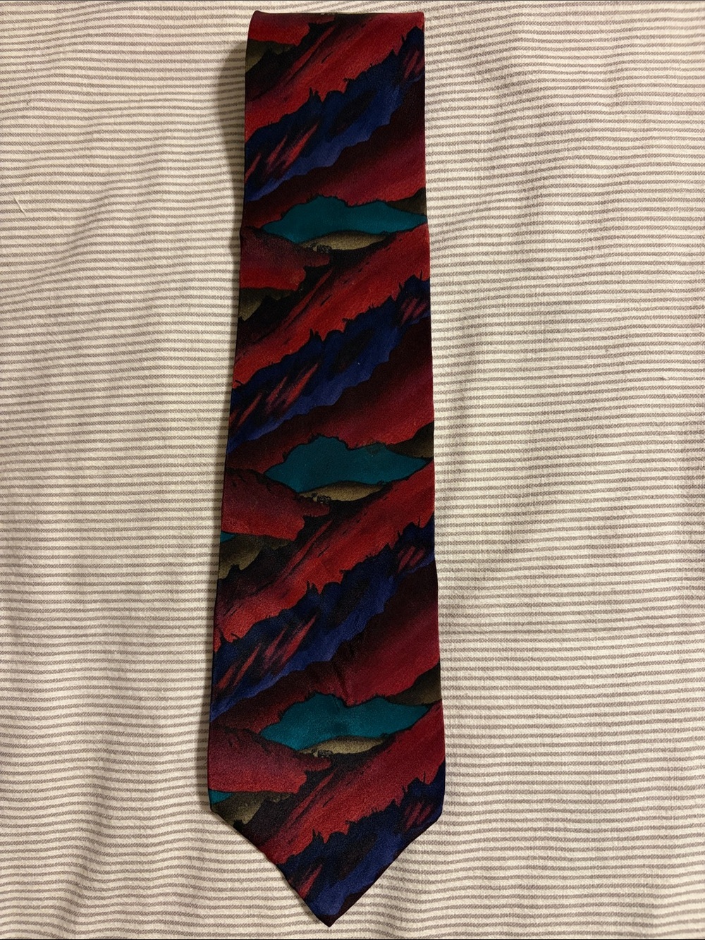 Vintage Jerry Garcia Silk Tie "Last Chance" Collection 7 Abstract